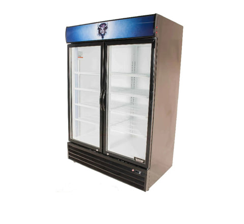 Bison Refrigerator Two Section Merchandiser