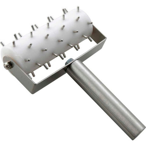 Full-Size Dough Roller Docker with Stainless Steel Handle