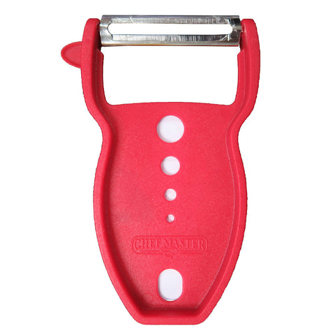 Swiss Peeler with Red Handle