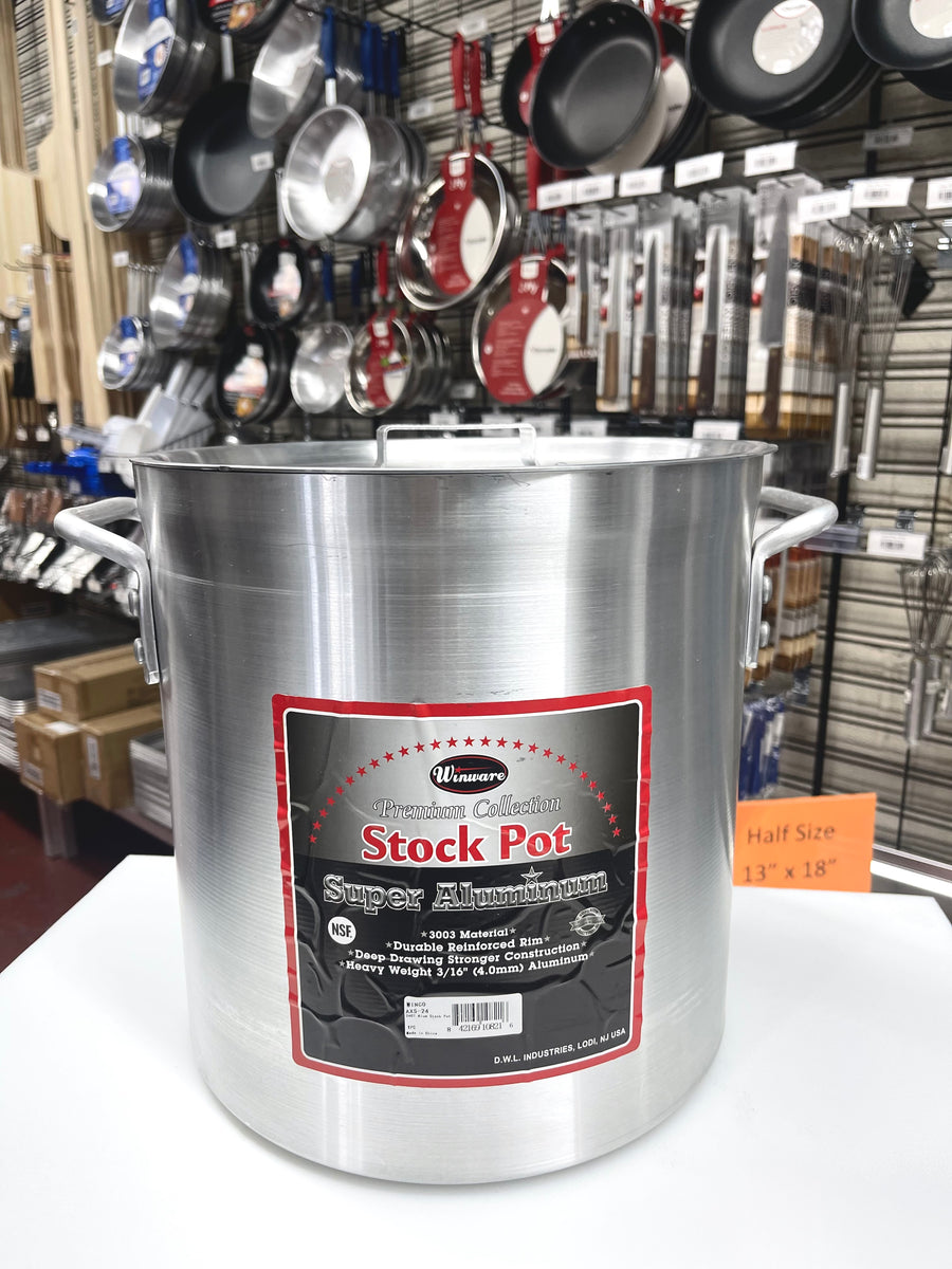 Professional Aluminum Stock Pot – Newark Food Service Equipment