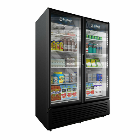 Imbera Merchandiser Refrigerator, Sliding Doors