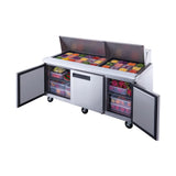 Dukers Mega Top Prep Table 72"
