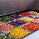 Dukers Mega Top Prep Table 72"