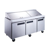 Dukers Mega Top Prep Table 72"