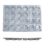 24 Compartment Muffin Pan, Aluminum