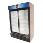 Reach-In Glass Door Refrigerator, Bison
