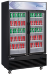 Refrigerator, Merchandiser, 2 doors, Dukers 54"