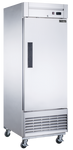 Single Door Bottom Mount Reach In Freezer, Dukers 27"