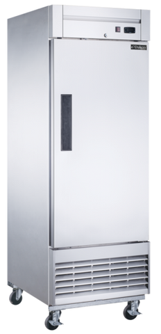 Single Door Bottom Mount Reach In Freezer, Dukers 27"
