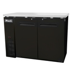 Solid Door Back Bar Refrigerator 48", Migali