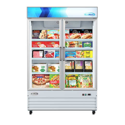 Merchandiser Freezer, 2 door, KoolMore