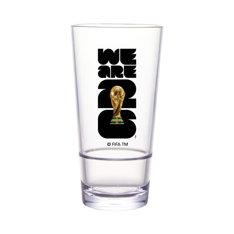Plastic Beverageware, Glass 20 oz With Trophy