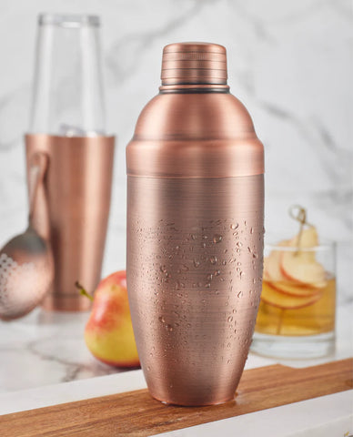 Bar Shaker Antique Copper 24 oz