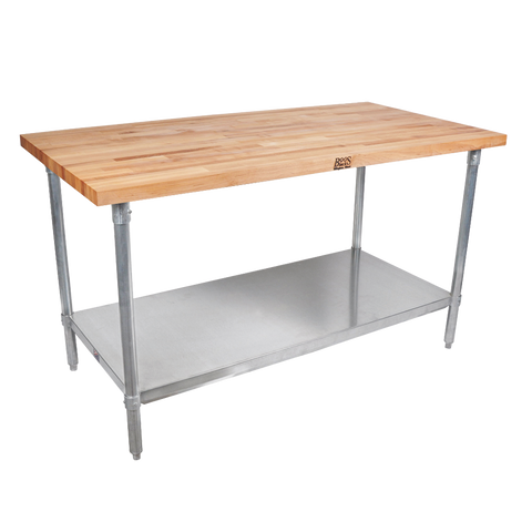 Work Table Wood Top