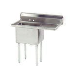 One Compartment Sink with Drain Board PROMO