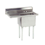 One Compartment Sink with Drain Board PROMO