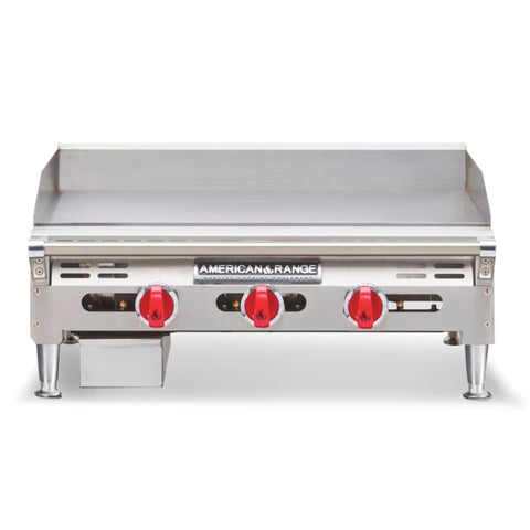 Griddle, Gas, Countertop, 36" Wide, Thermostatic, American Range