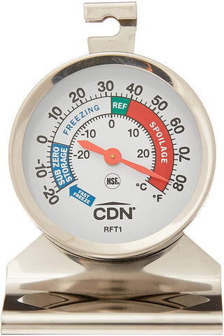 CDN Refrigerator and Freezer Thermometer