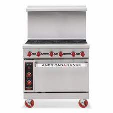 American Range, 36" Range With 2 Burners And 24" Griddle
