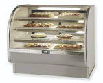 Curved Glass Bakery Case, Self-Contained,Leader,