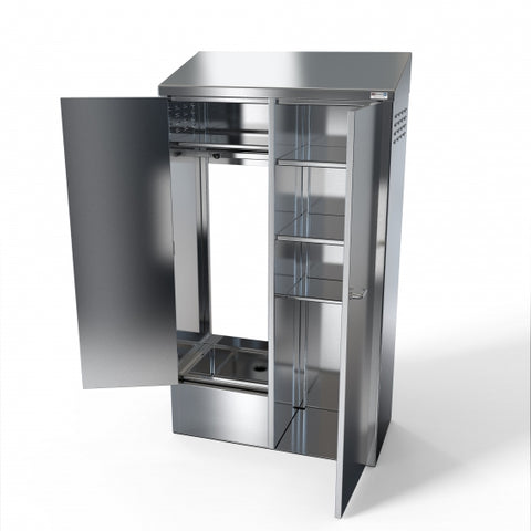 Stainless Steel Janitor Cabinets