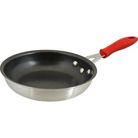 Non-Stick Fry Pan w/ Red Silicone Handle